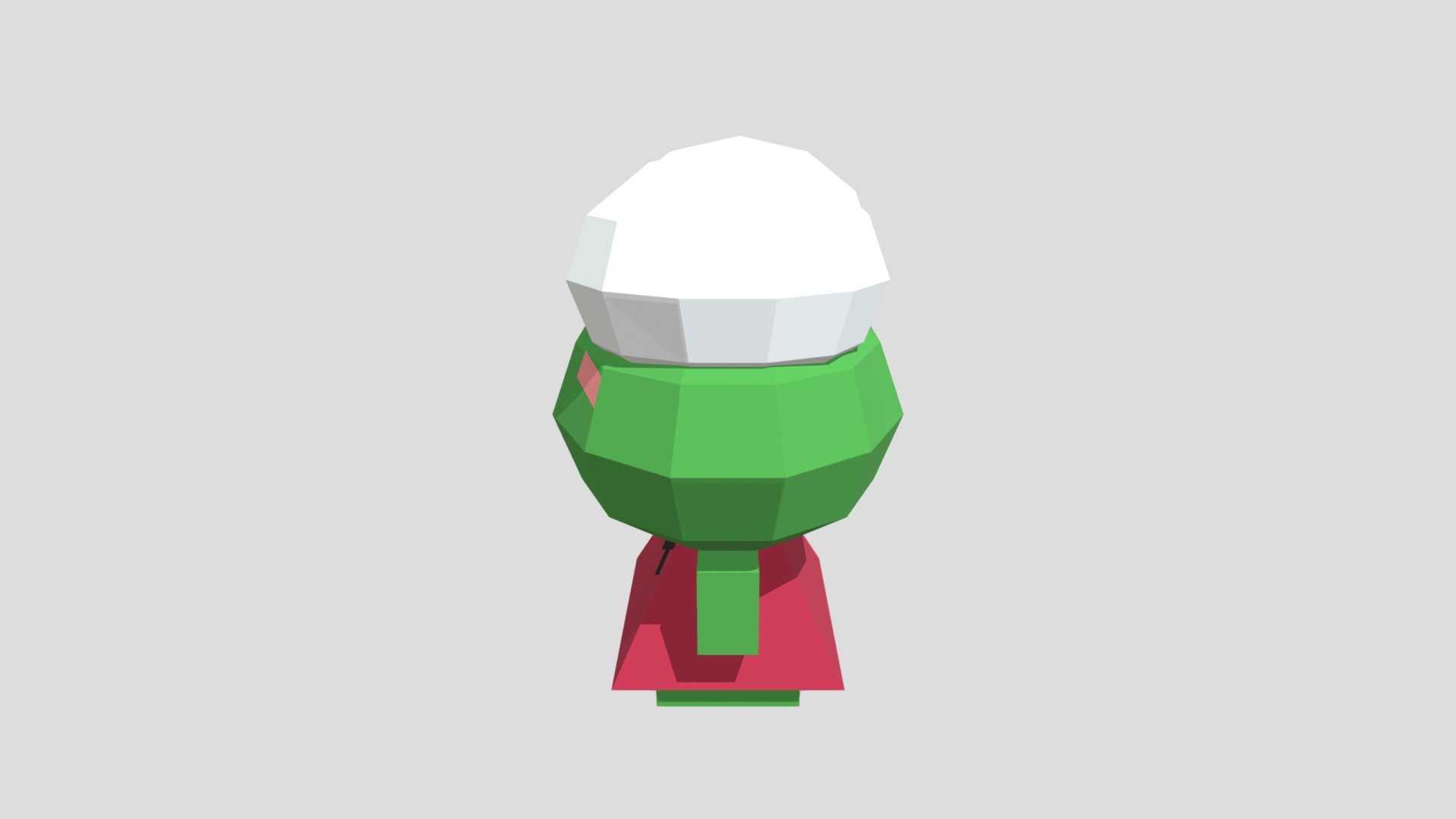 3D model Keroppi Sanrio Cute VR / AR / low-poly