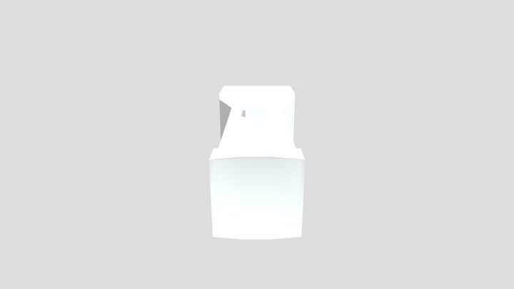 Minecraft flashlight for animation 3D Model