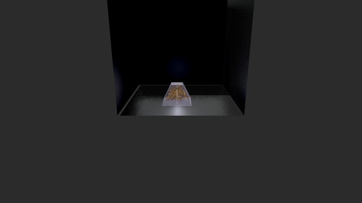 Rutile Clock 3D Model
