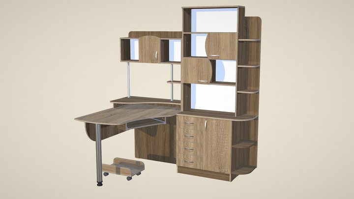 Computer-tables 3D models - Sketchfab