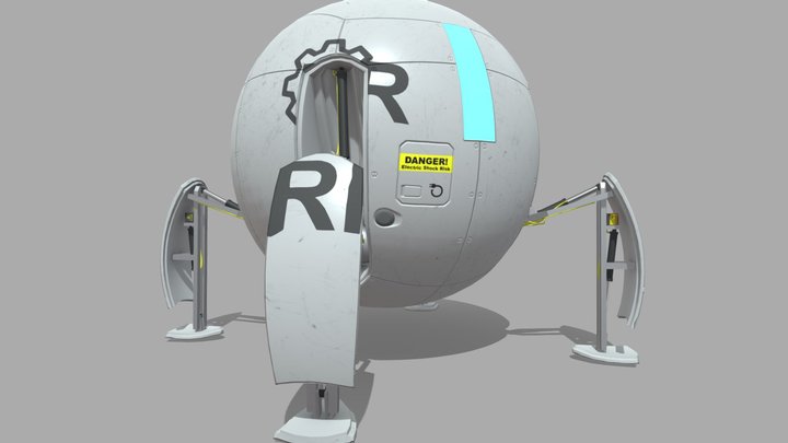 Ball-Robot 3D Model