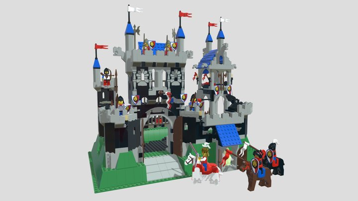 LEGO Royal Knight's Castle (6090) 3D Model
