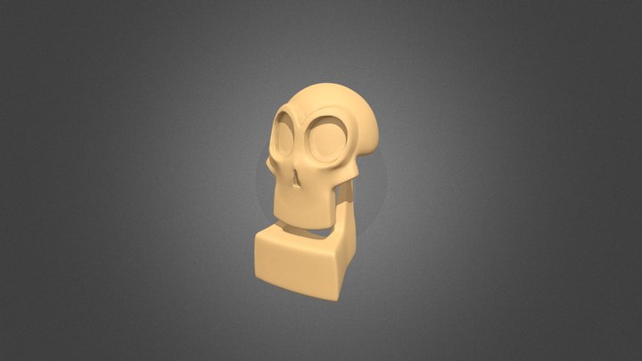 GRIM HEAD 3D Model