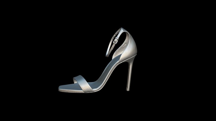 High-heeled-shoes 3D Model