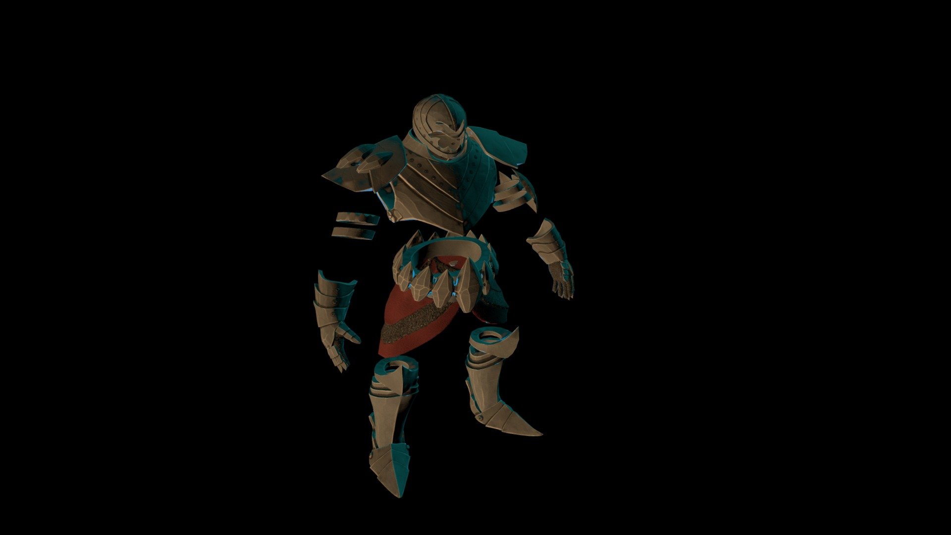 Black Knight Rig - 3D model by MiguelRios [bc97de0] - Sketchfab