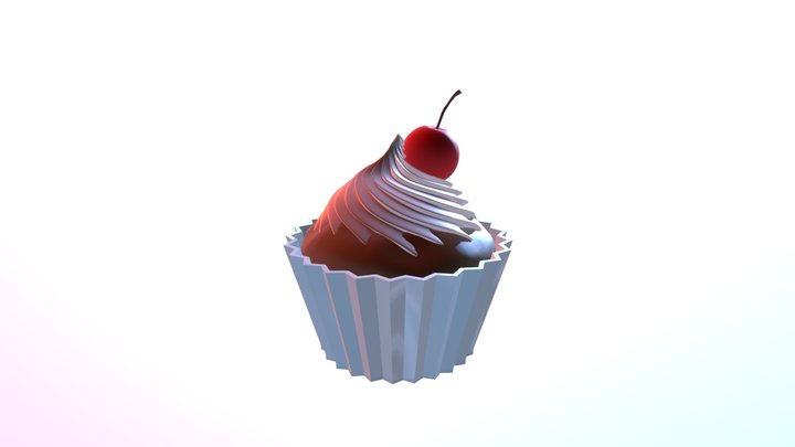 Cupcake 3D Model