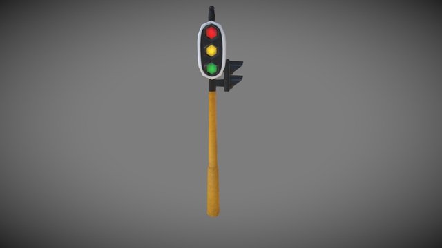 Dream Hills Traffic lights 3D Model