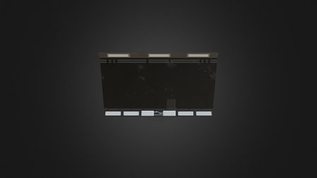 Sci- Fi Wall (WIP) 3D Model