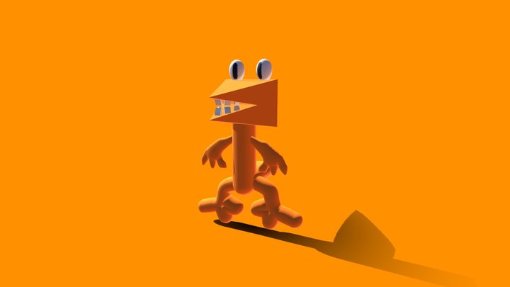 Little Orange 3D Model