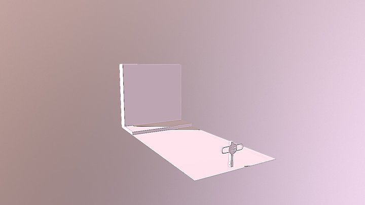 מחסום שומר חניה Parking spot keeper 3D Model
