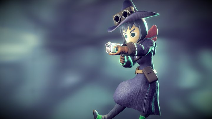 Little Witch Academia - Constanze 3D Model