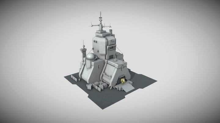Command Center 3D Model