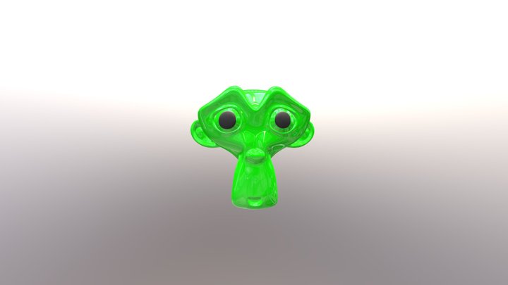 advanced monkey 3D Model