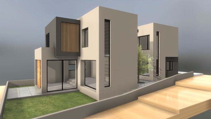 Casa Bosque Real 3D Model