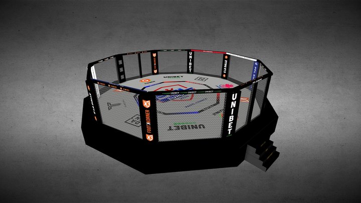 PFL Cage 3D Model