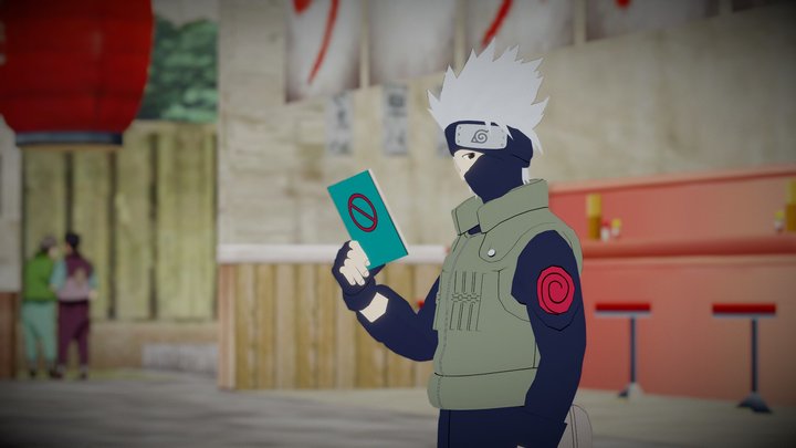 kakashi render 3D Model