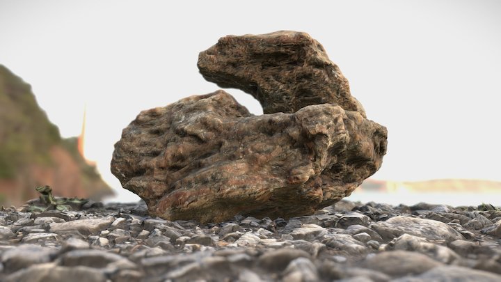 Granite brown stone – Modèle 3D gratuit STL
