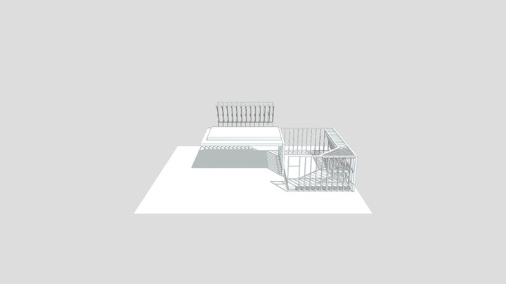 WCS_WALLS_MOCKUP_WF_V01 3D Model