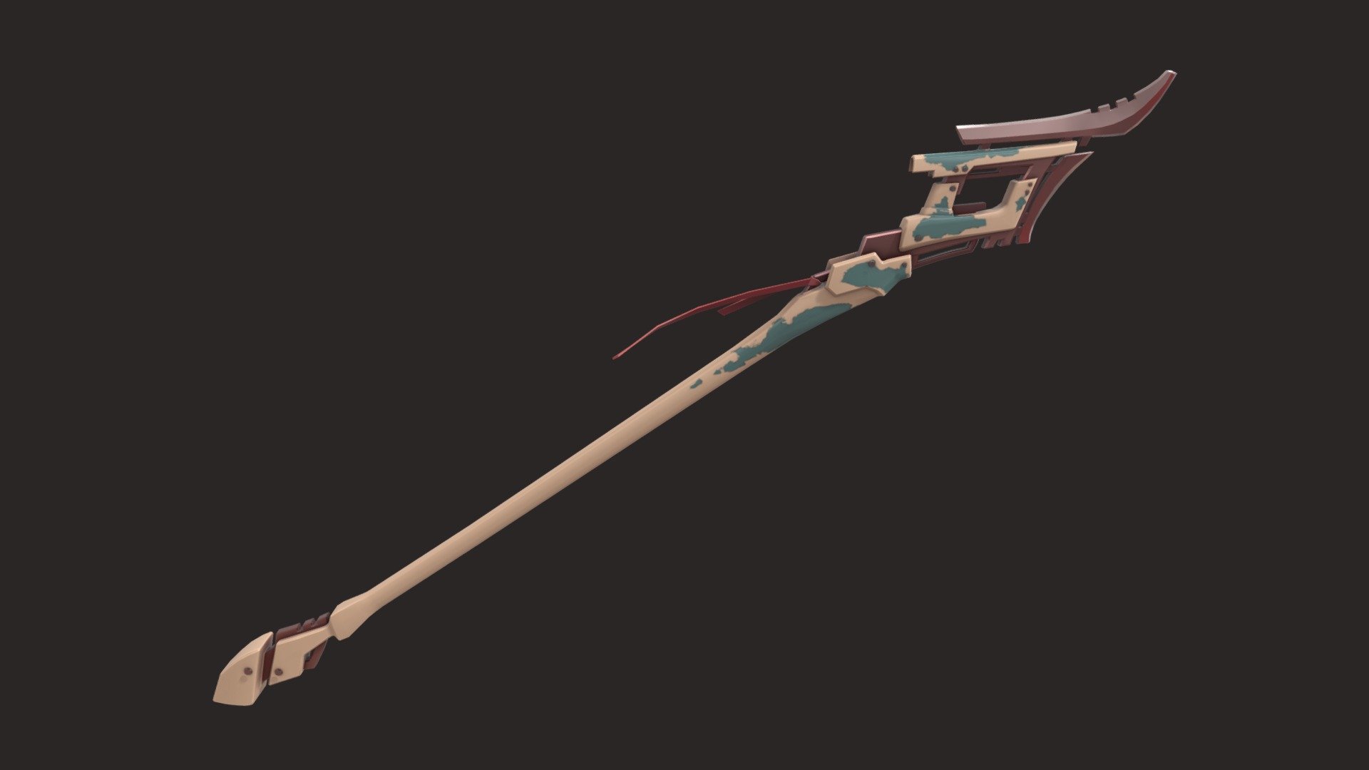 Post-Apocalyptic Spear - 3D model by Claire Daverio (@claire_daverio ...