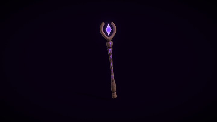 The Wizard's Staff: UF 2025 Senior Project 3D Model