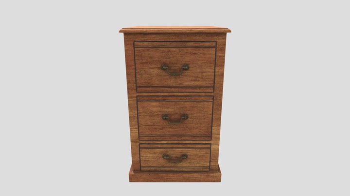Wood Furniture 3D Model