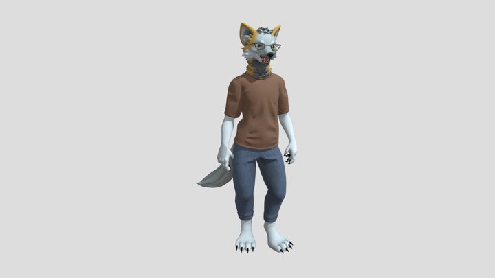 ZivFox (Commission) 3D Model
