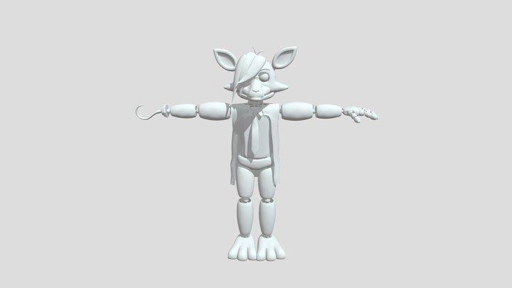 Oc foxy pirate 3D Model
