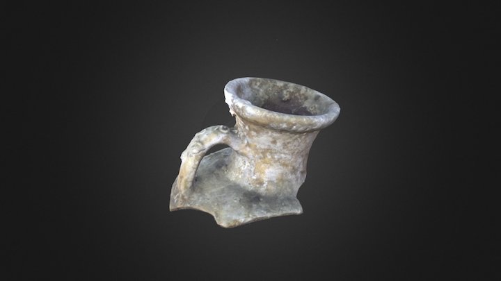 Greek Pottery 3D Model
