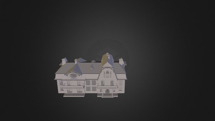 Villa Houses 3D Model