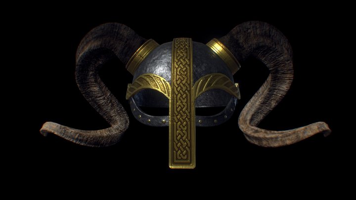 Viking helmet 3D Model