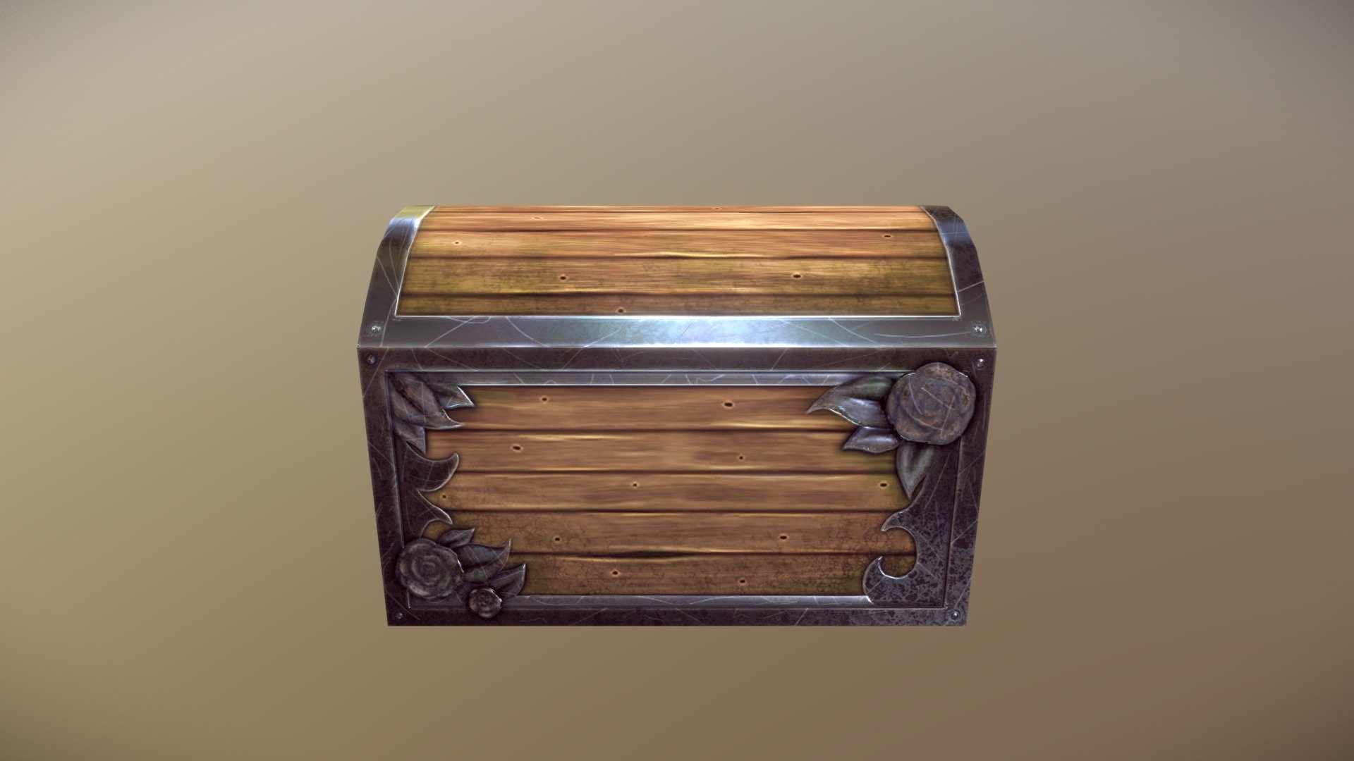 Treasure Chest - Download Free 3D model by E-line_ [bca700e] - Sketchfab