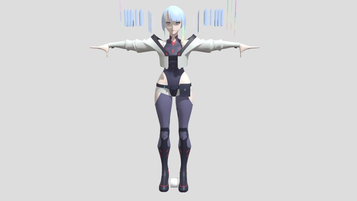 LUCY Guilty Gear Strive 3D Model