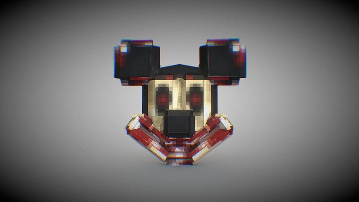 MICKEY MOUSE MINECRAFT 3D Model