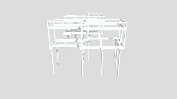 Projeto estrutural - Cuiabá/MT 3D Model