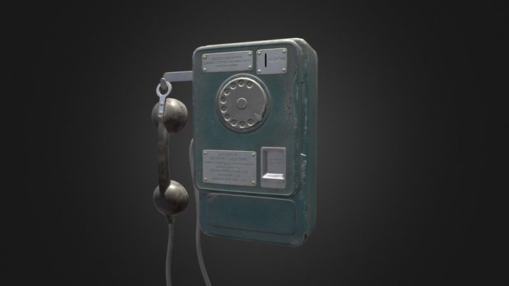 Payphone_GameDev Legend 3D Model