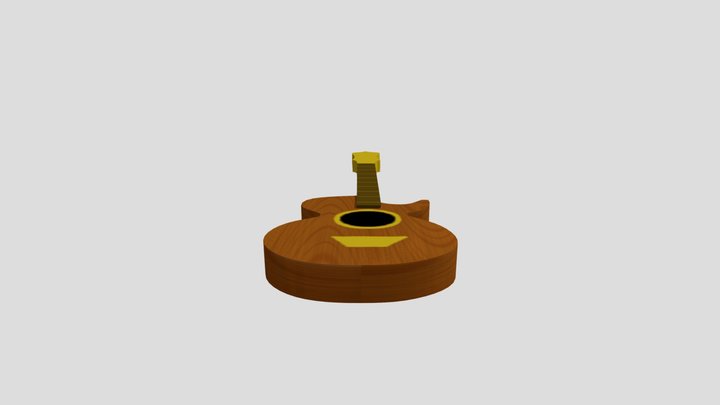 Guitar 3D Model