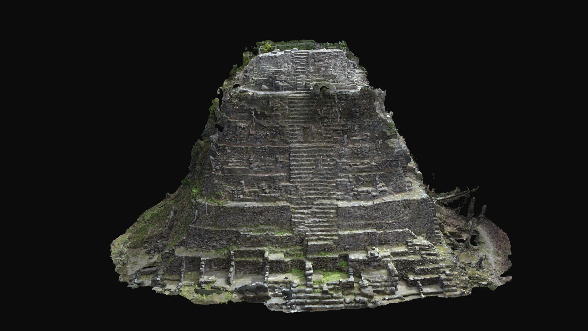 La Danta, El Mirador - 3D model by PatrimonioDronexplorer [bca9c40 ...