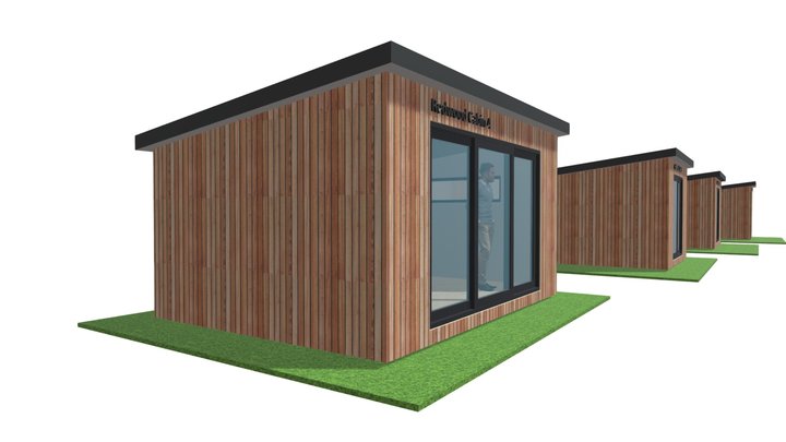 RedWood Cabins 3D Model