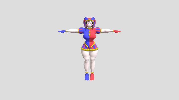 Pomni_digital_circus 3D Model