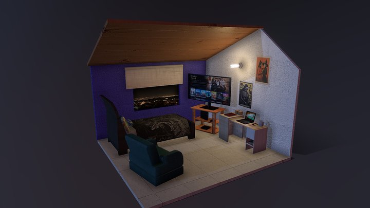 La mojicueva 3D Model