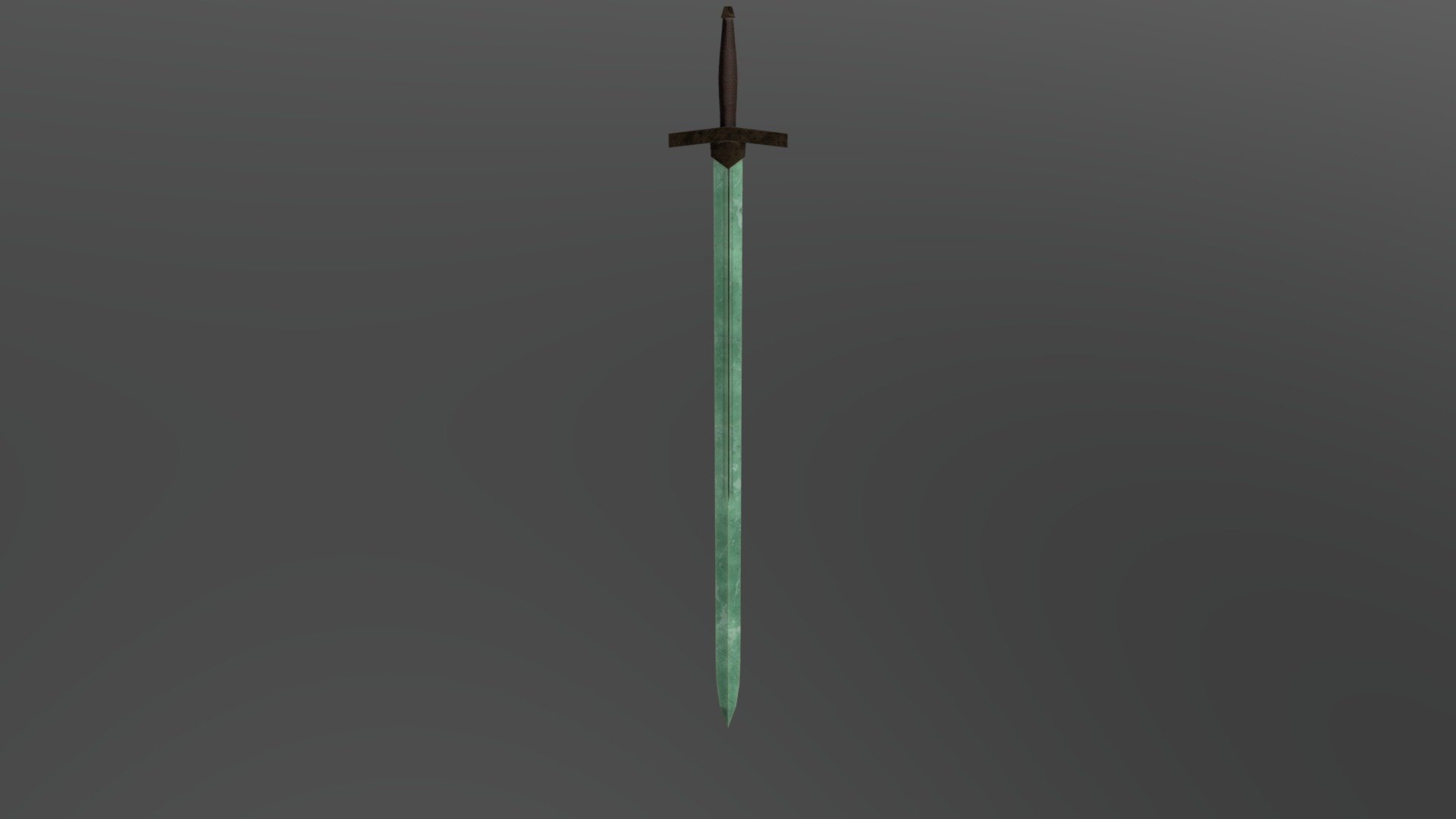 Low Poly Sword (Jade)