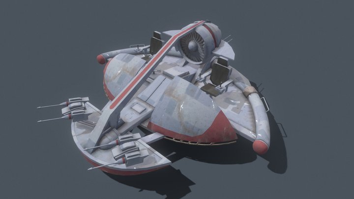 -Star Wars- ISP (Infantry Support Platform) 3D Model