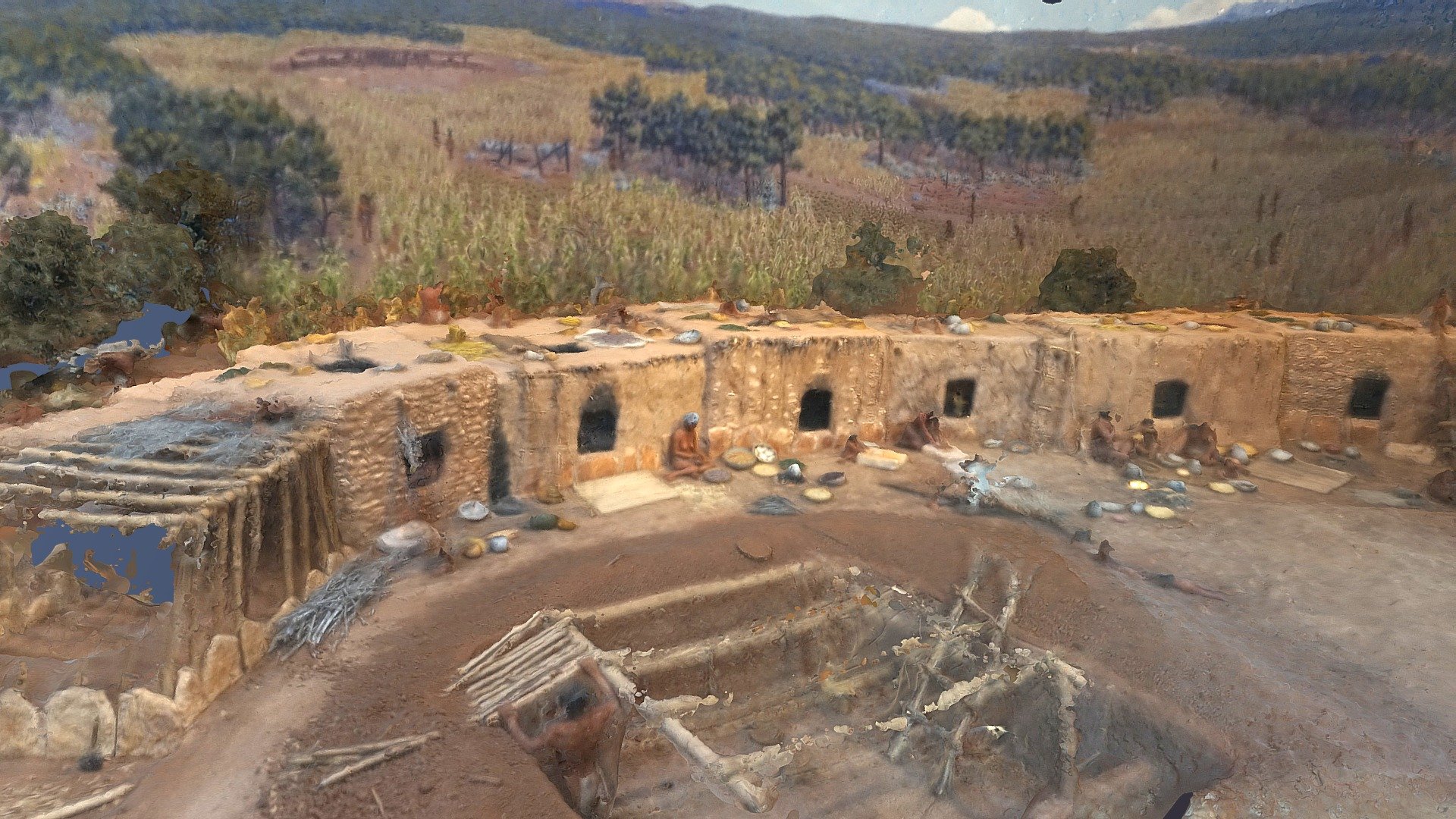Pithouse and Pueblo