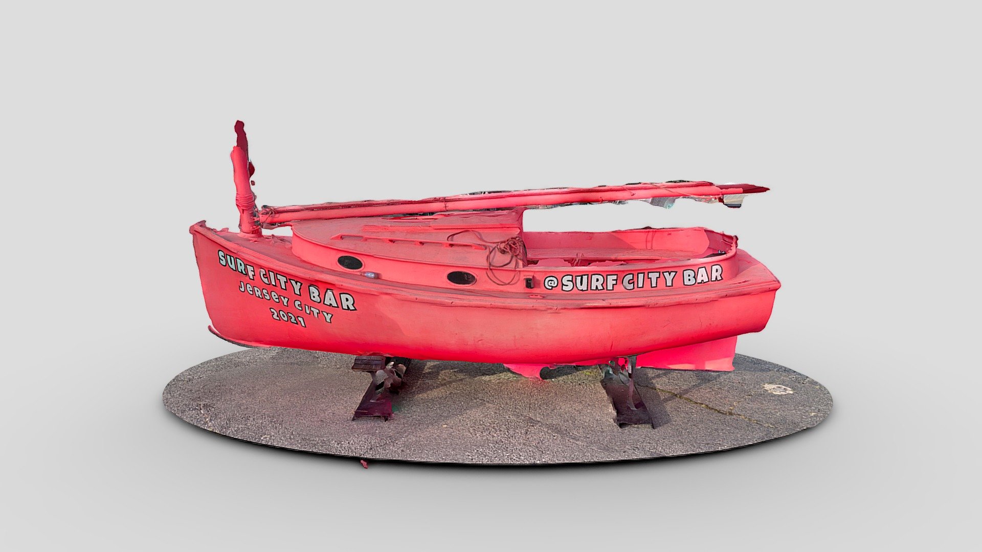 Day 209: Surf City Bar boat