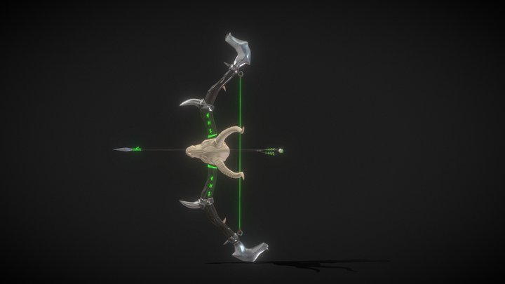 Necrotic | Stylized Fantasy Bow