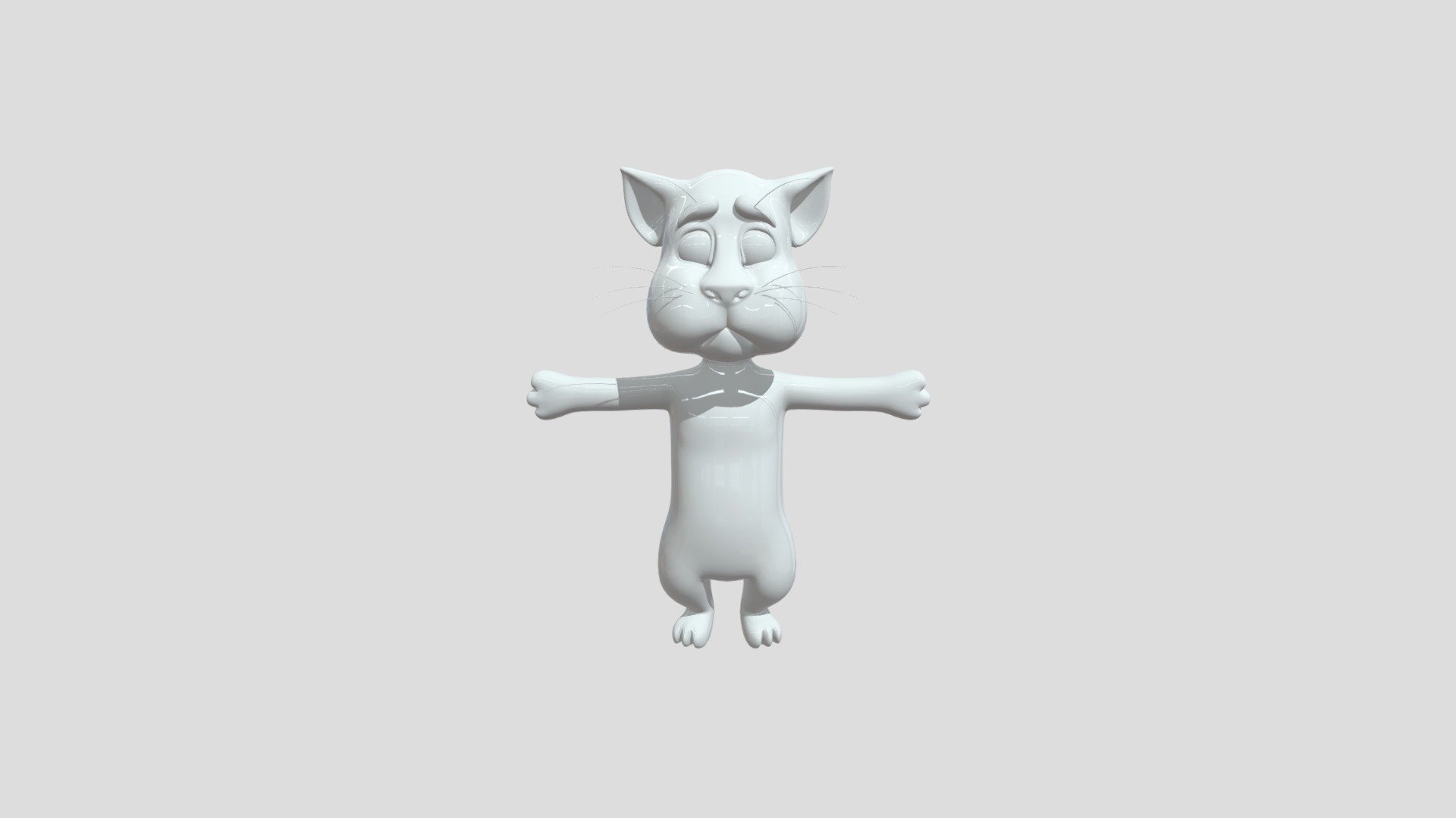 Talking Tom Original Model 2004 - Download Free 3D model by MikeMet55 ...