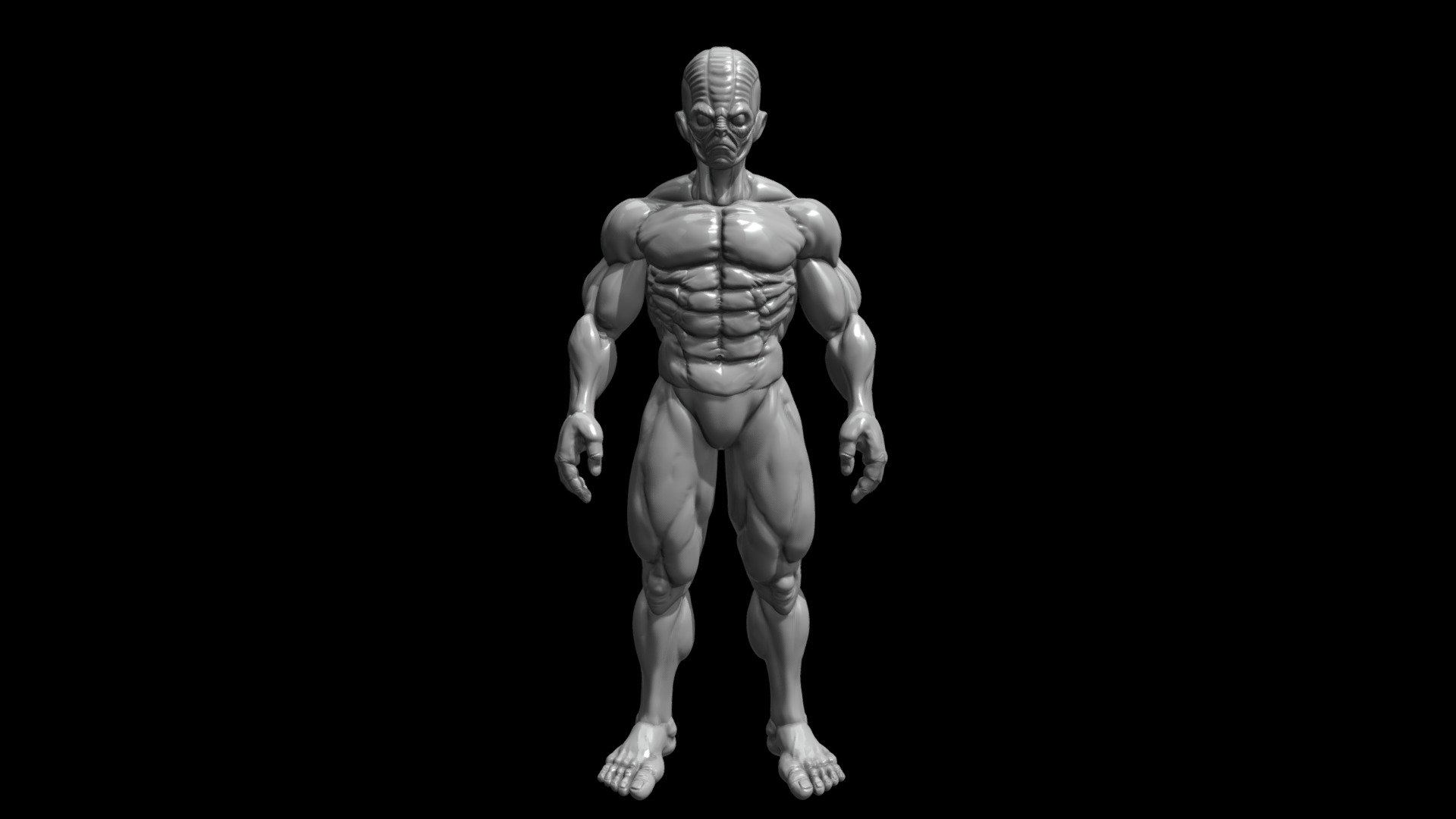 Bodybuilder Anatomy - Extreme Comic Version - Download Free 3D model by ...