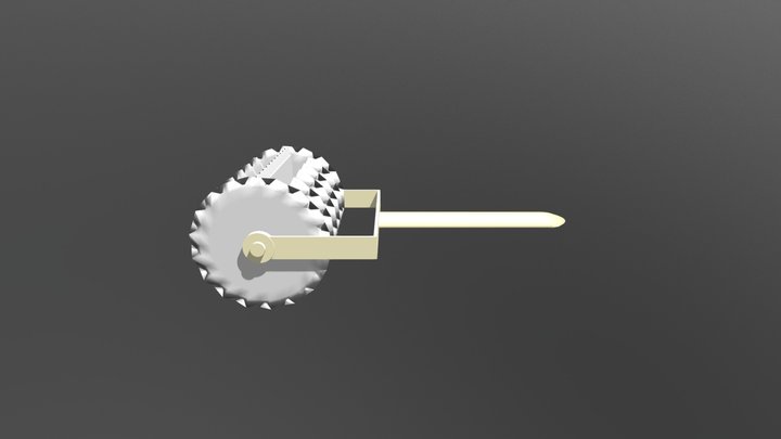 Chebakia Cutter 3 3D Model