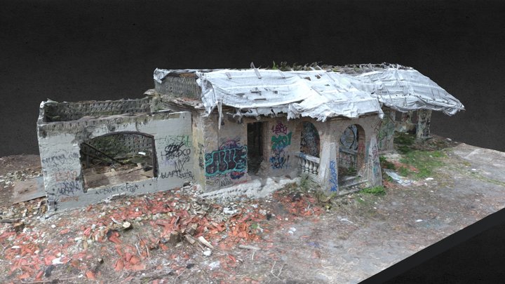 Abandoned-Soviet-Base-Building-3 3D Model