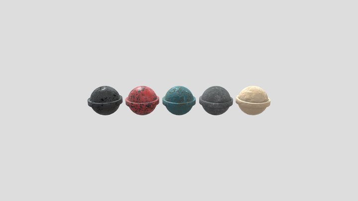Spheres 3D Model